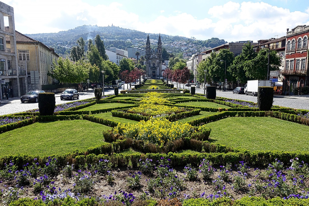 garden, nature, formal